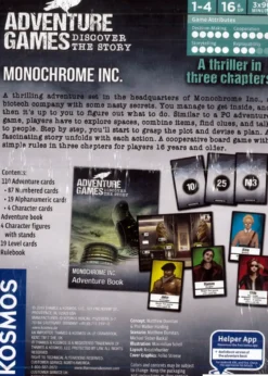 Adventure Games: Monochrome Inc.