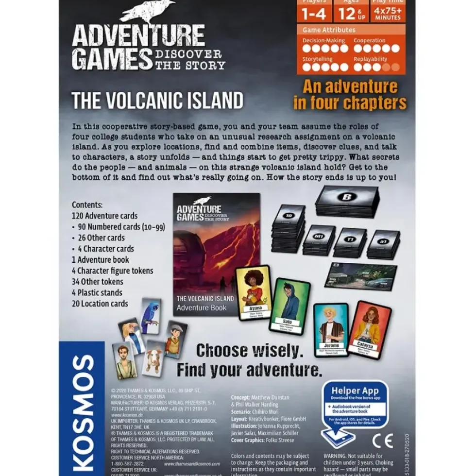 Adventure Games: The Volcanic Island