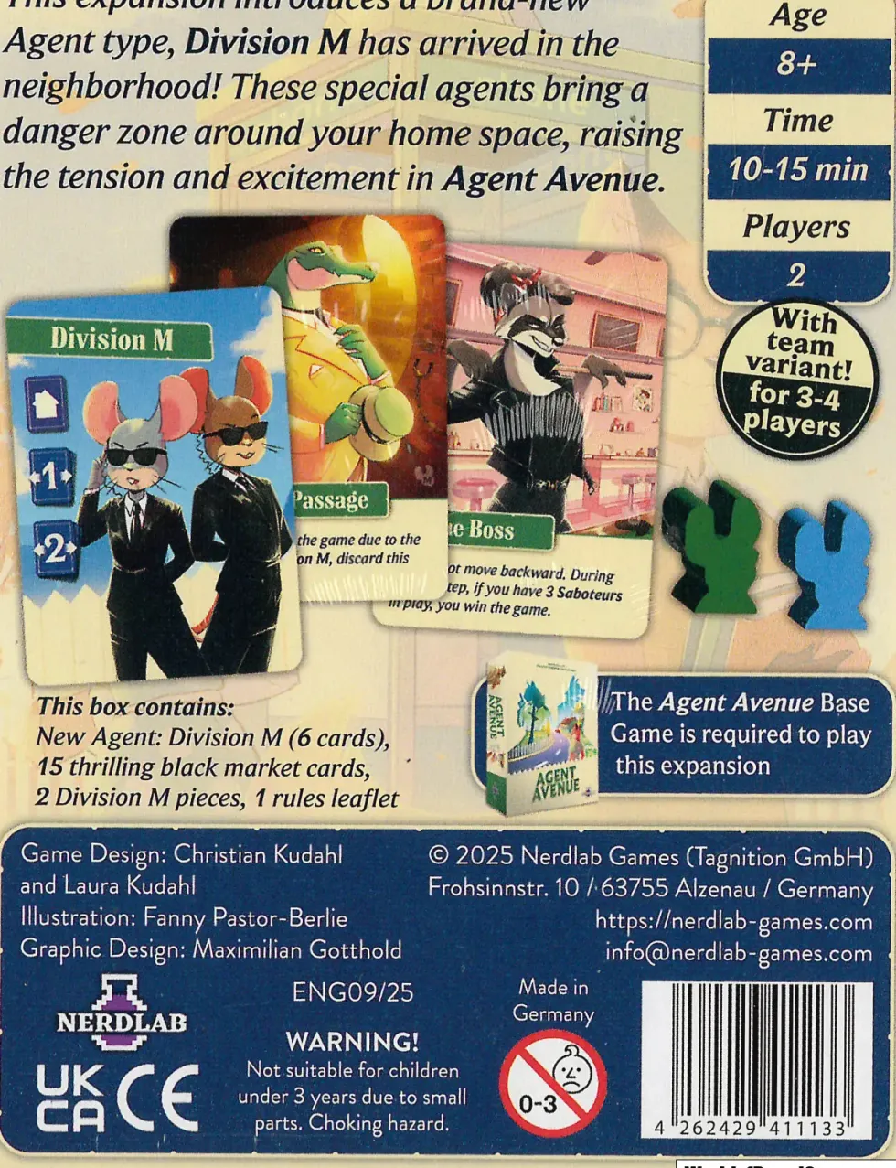 Agent Avenue: Division M (Exp.)