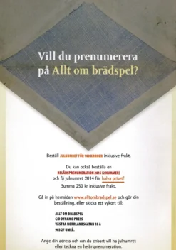 Allt om Brädspel (Nr 1 - 2014)
