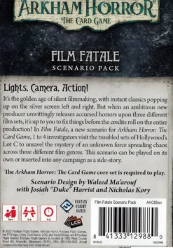 Arkham Horror: The Card Game - Film Fatale : Scenario Pack (Exp.)