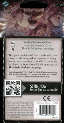 Arkham Horror: The Card Game - In The Clutches of Chaos: Mythos Pack (Exp.)