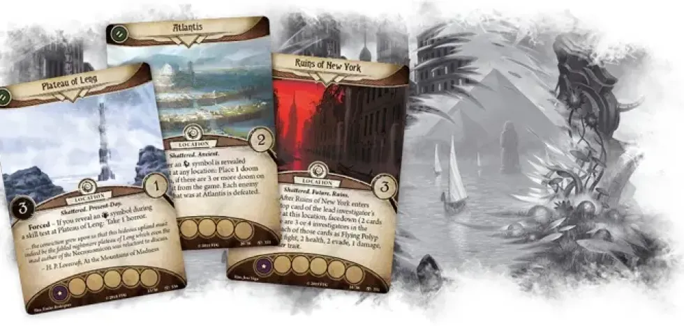 Arkham Horror: The Card Game - Shattered Aeons: Mythos Pack (Exp.)