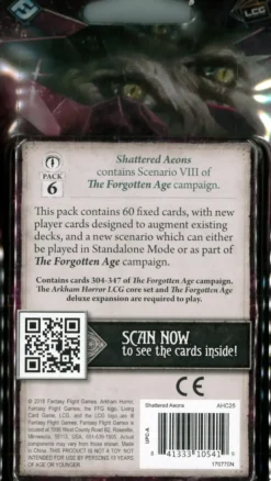 Arkham Horror: The Card Game - Shattered Aeons: Mythos Pack (Exp.)