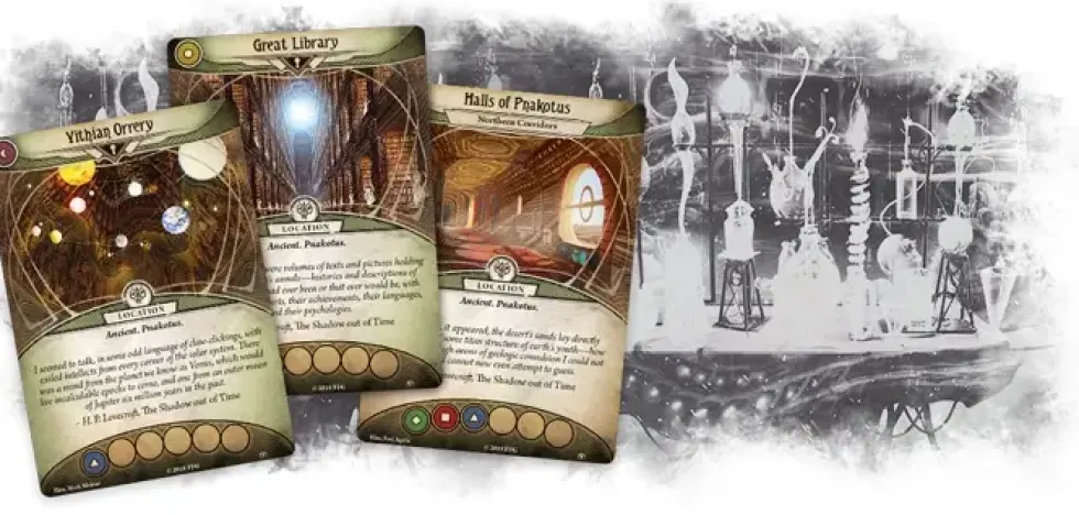 Arkham Horror: The Card Game - The City of Archives: Mythos Pack (Exp.)