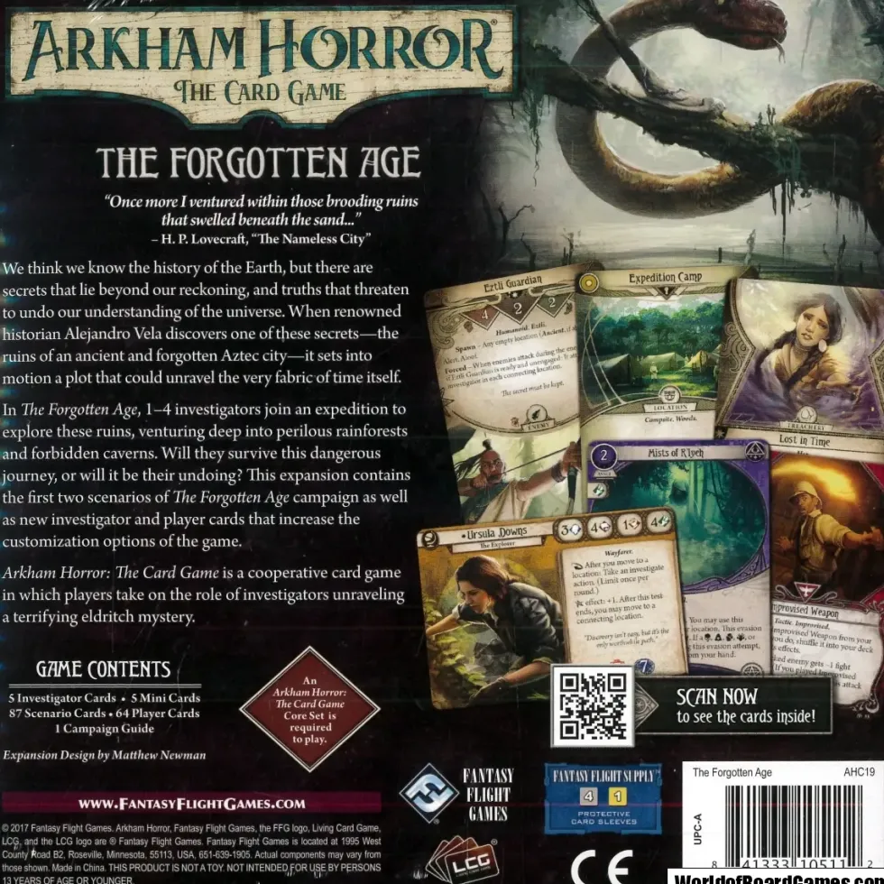 Arkham Horror: The Card Game - The Forgotten Age (Exp.)