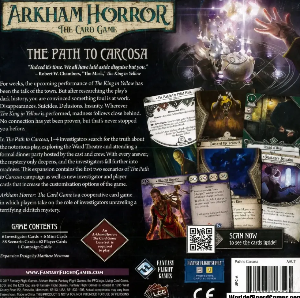 Arkham Horror: The Card Game - The Path to Carcosa (Exp.)