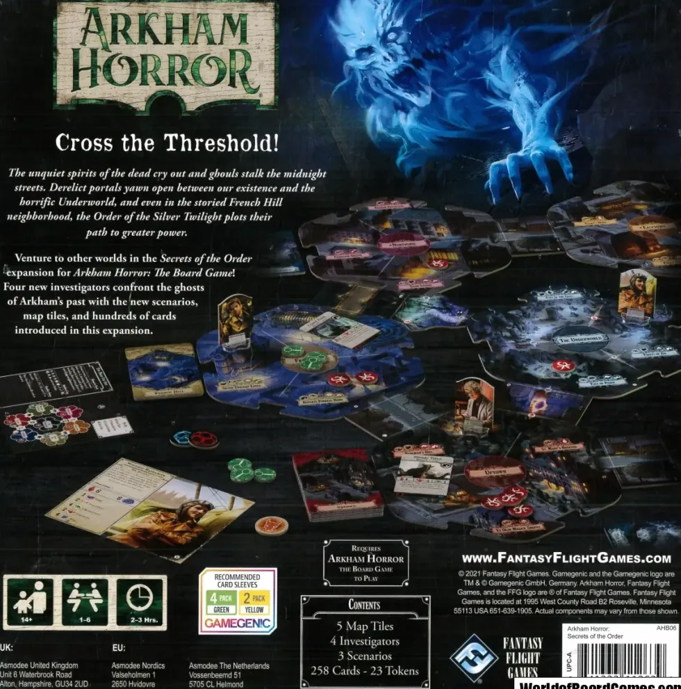 Arkham Horror (Third Edition): Secrets of the Order (Exp.)