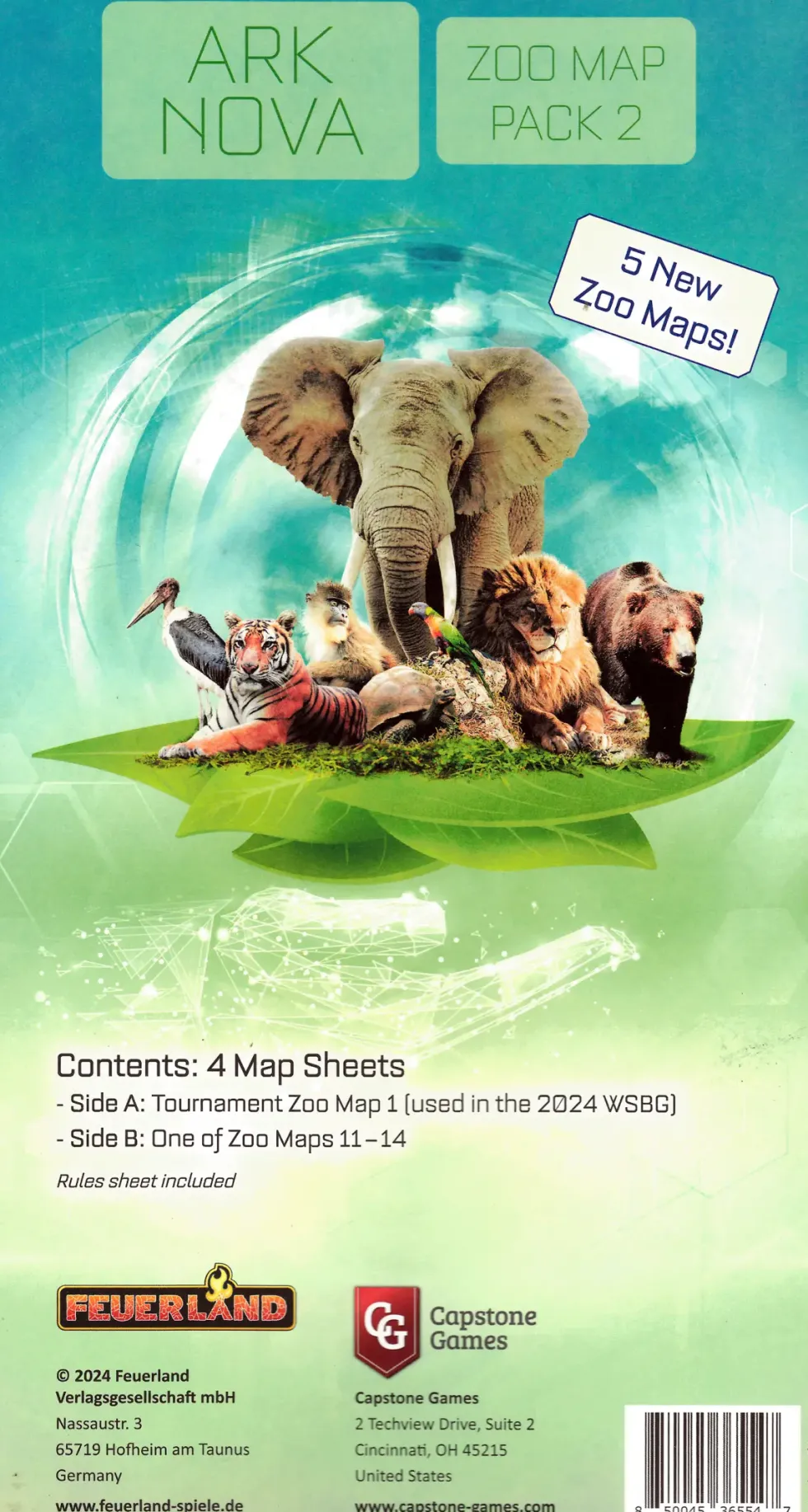 Ark Nova: Zoo Map Pack 2 (Exp.)