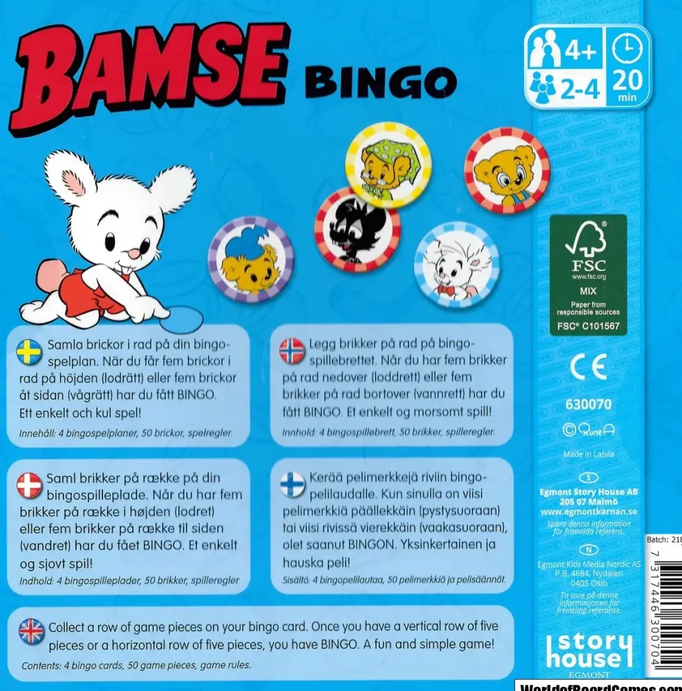 Bamse Bingo (Kärnan)