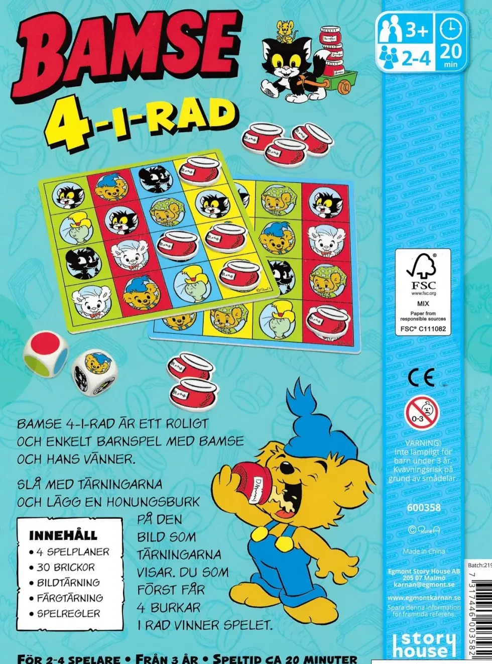 Bamse 4-i-rad (Kärnan)