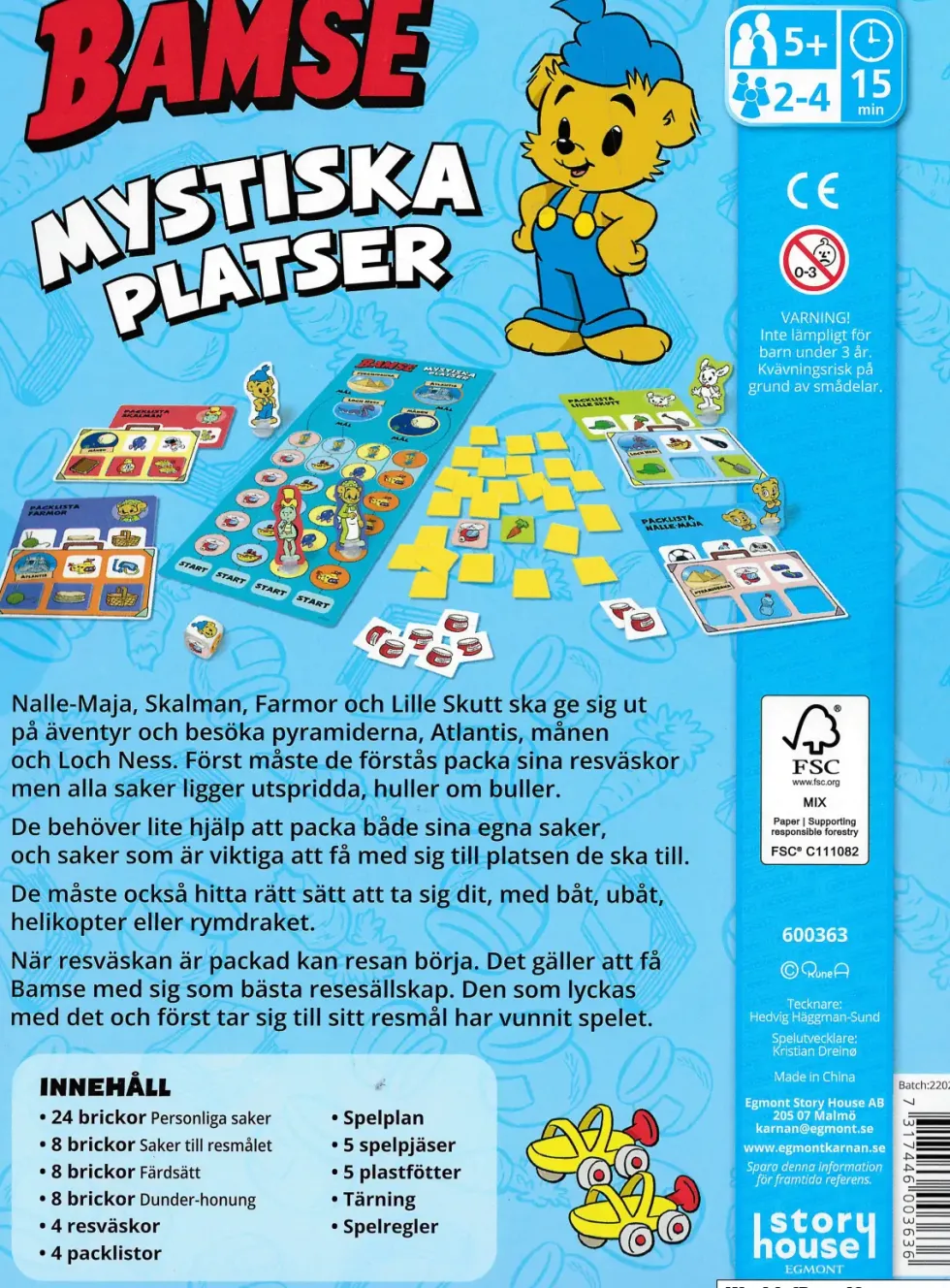 Bamse - Mystiska Platser