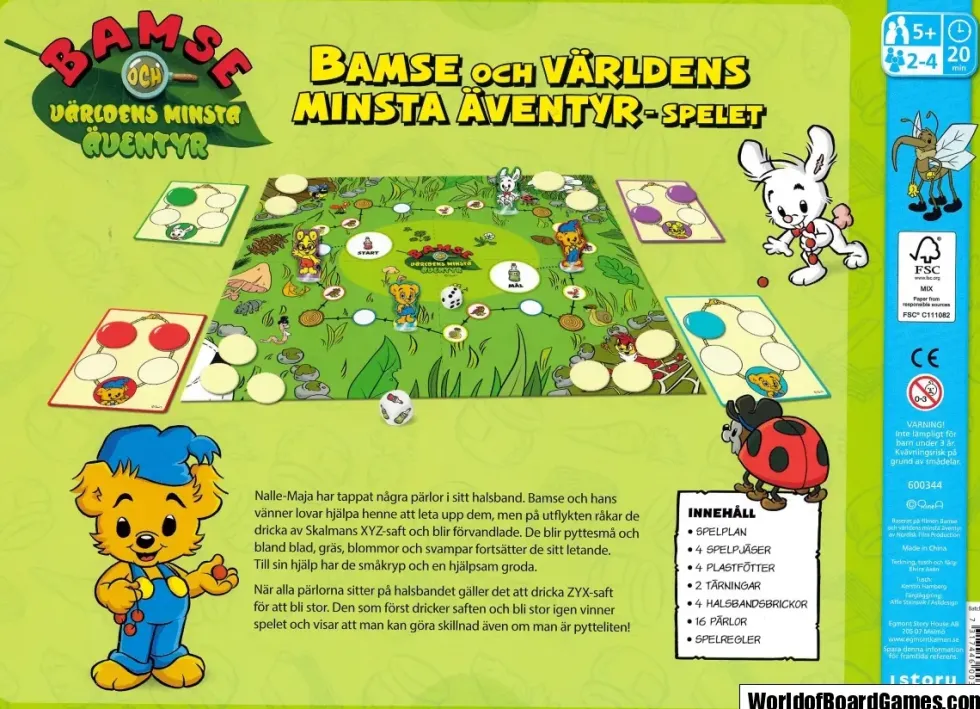 Bamse och Världens Minsta Äventyr Spelet