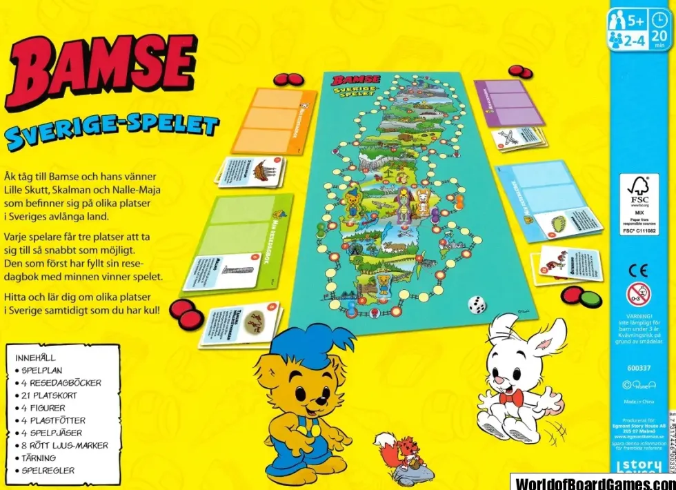 Bamse Sverige-Spelet