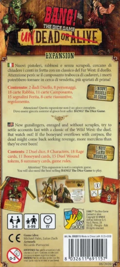 BANG! The Dice Game: Undead or Alive (Exp.)