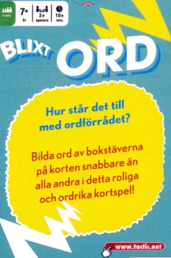Blixt - Ord