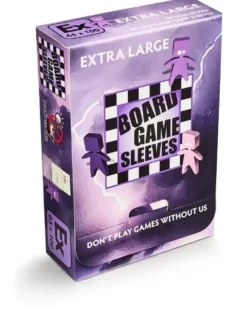 Board Game Sleeves Non Glare: Size Extra Large (65 x 100 mm) - 50 st