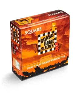 Board Game Sleeves Non Glare: Size Square (70 x 70 mm) - 50 st