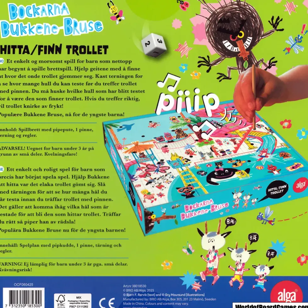 Bockarna Bruse: Hitta trollet