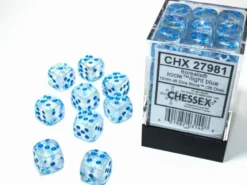 Borealis - Icicle/Light Blue (Luminary) - d6, 36 st