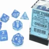 Borealis - Sky Blue/white - Dice set