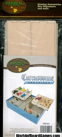 Broken Token: Carcassonne Organizer