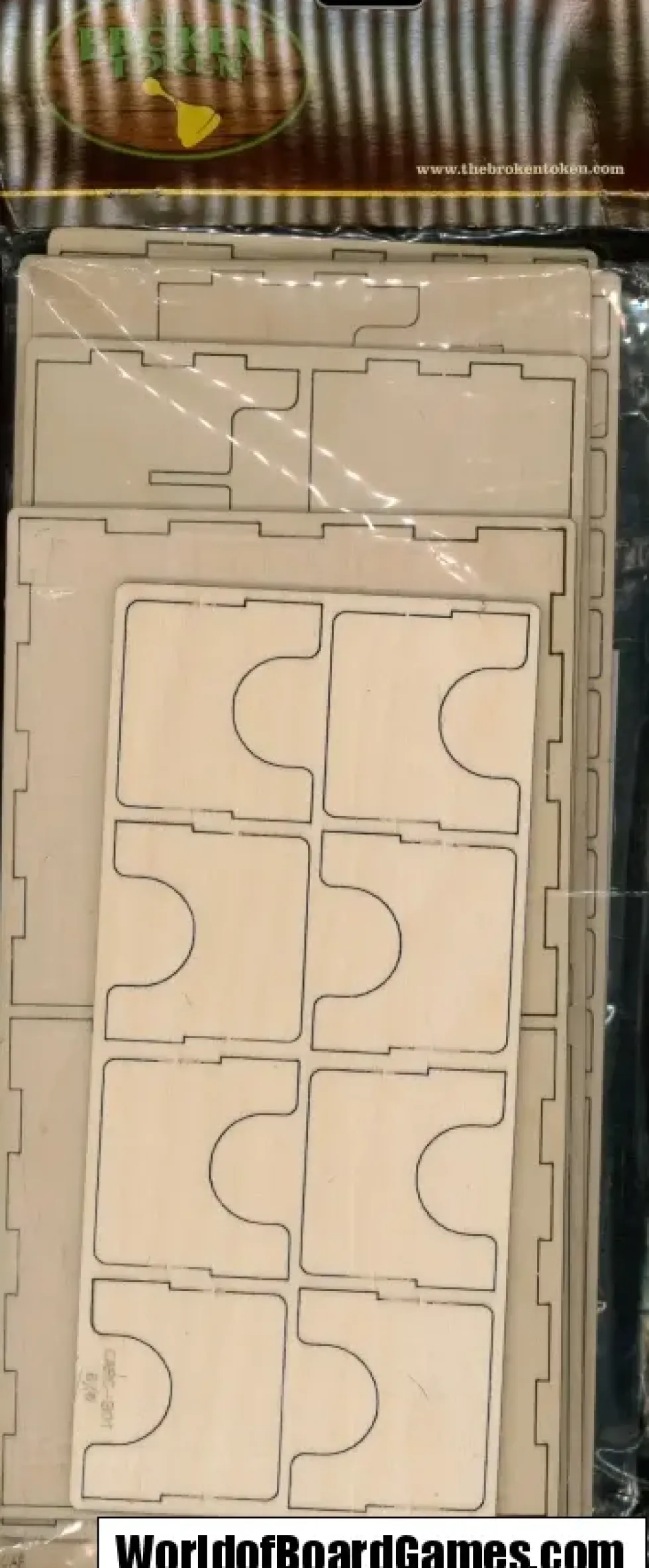 Broken Token: Carcassonne Organizer