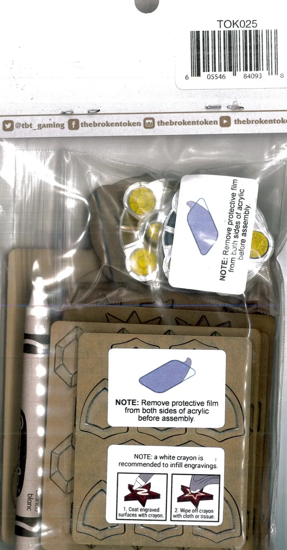 Broken Token: Forged Key Token Set