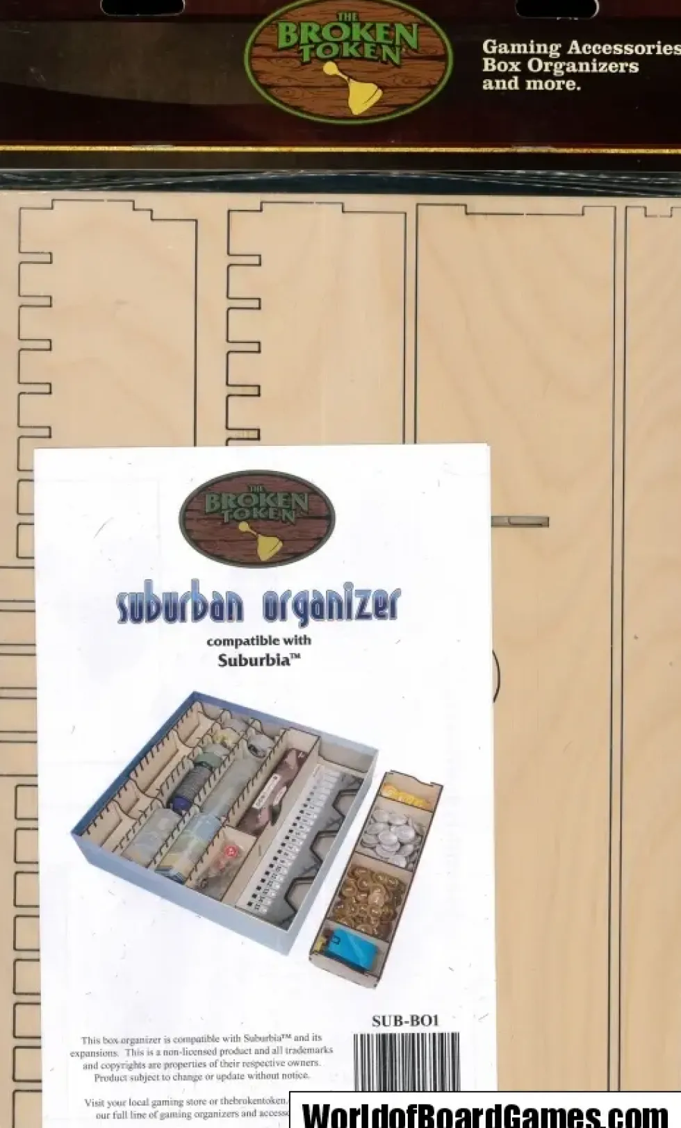 Broken Token: Suburban Organizer (Suburbia)