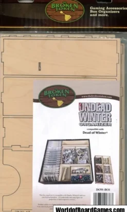 Broken Token: Undead Winter Organizer (Dead of Winter)