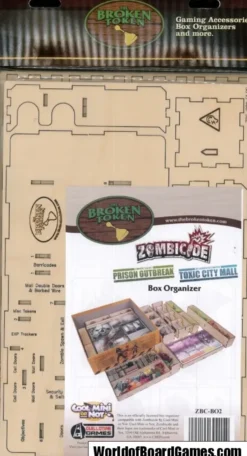 Broken Token: Zombicide Season 2 Organizer (Prison Outbreak)