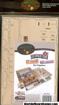 Broken Token: Zombicide Season 3 Organizer (Rue Morgue)