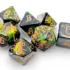 Brush - Deep Forest/Gold - Dice Set