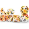 Brush - Sunrise/Black - Dice Set