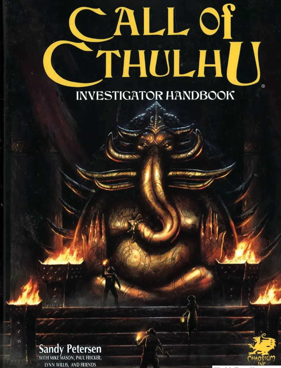 Call of Cthulhu Investigator Handbook (7th ed.) Hardcover (RPG)