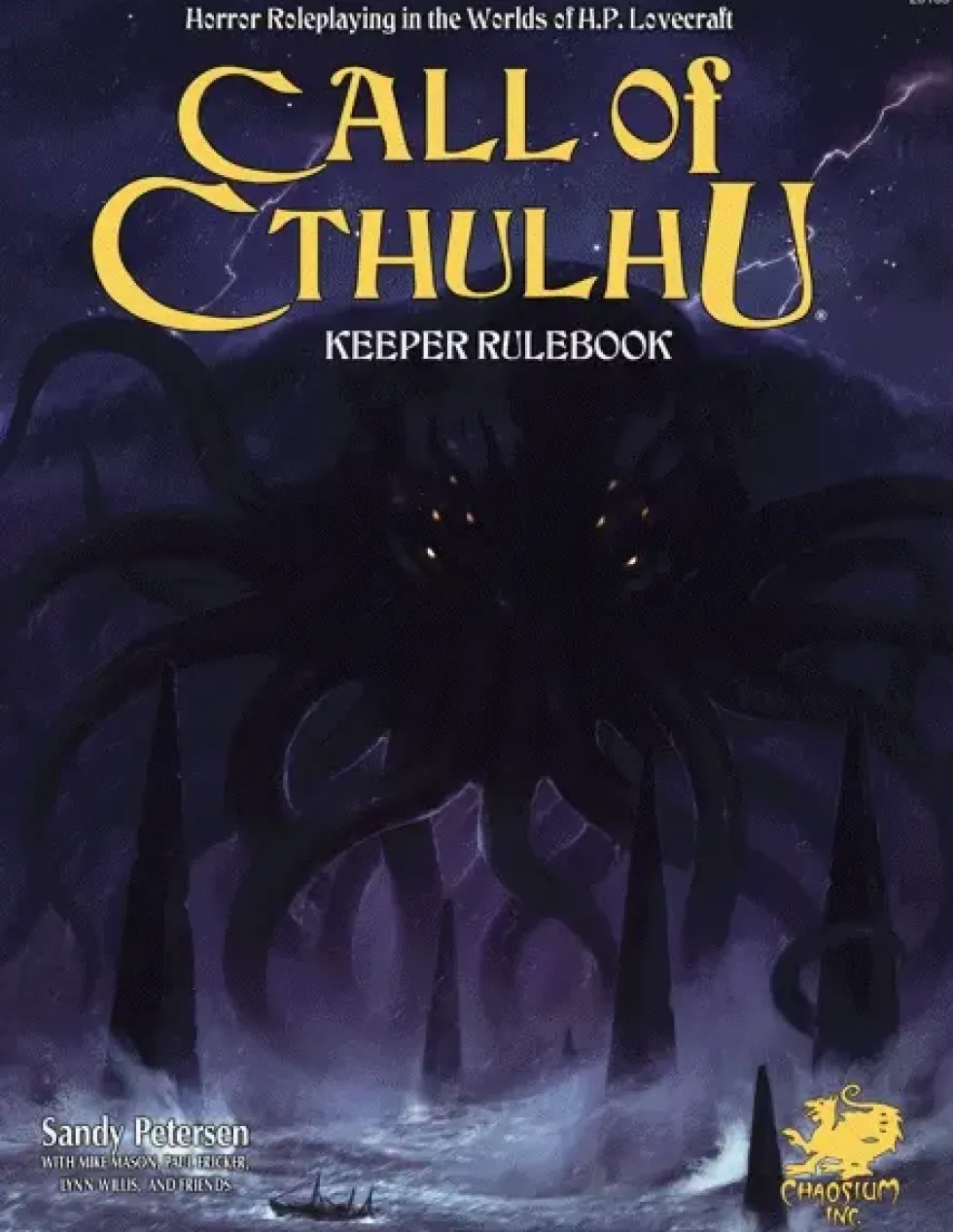 Call of Cthulhu: Keeper Rulebook (7th Ed.) Hardcover (RPG)