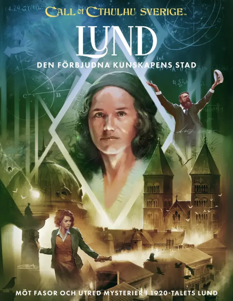 Call of Cthulhu Sverige: Lund - den förbjudna kunskapens stad (Exp.)