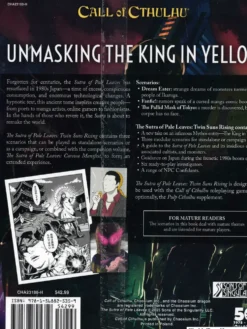Call of Cthulhu - The Sutra of Pale Leaves: Twin Suns Rising (RPG) (Exp.)