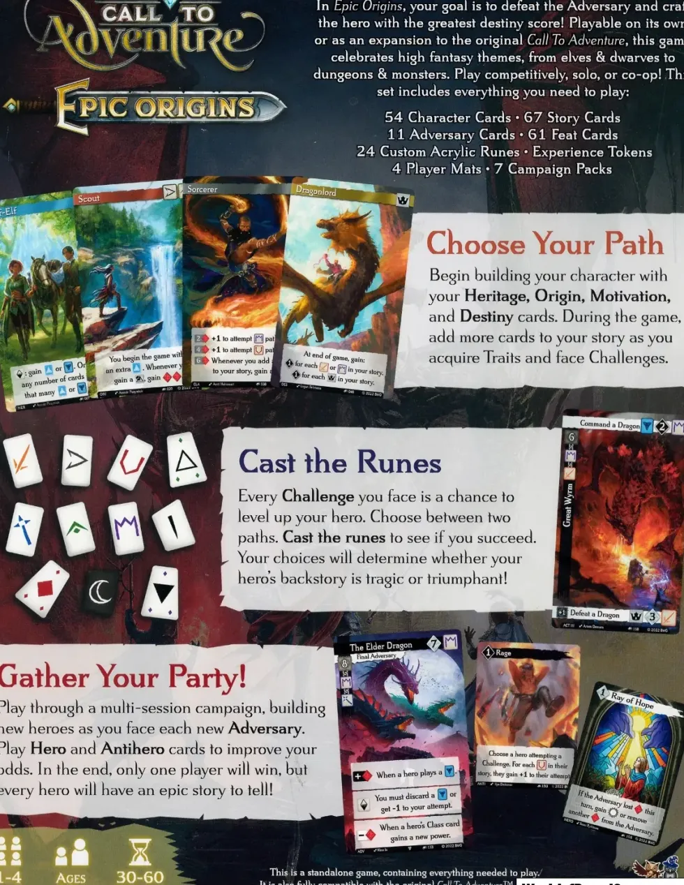 Call To Adventure: Epic Origins