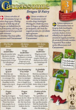 Carcassonne: Expansion 3 - Dragon & Fairy (SVE)