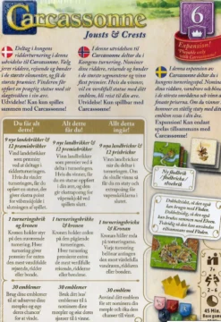 Carcassonne: Expansion 6 - Jousts & Crests (SVE)
