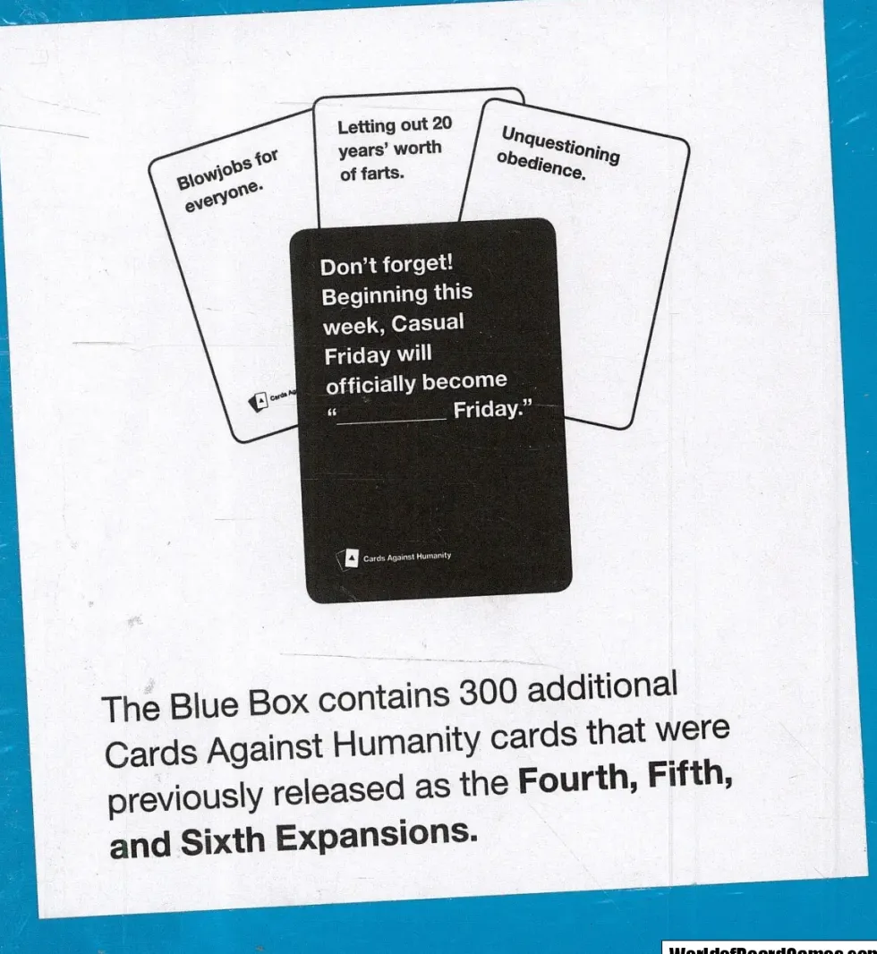 Cards Against Humanity -Blue Box (Exp.)