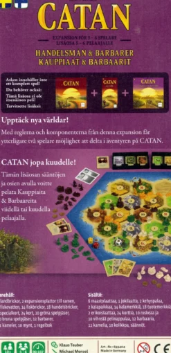 Catan: Handelsmän och Barbarer Spelexpansion för 5-6 Spelare (Exp.) (SVE)
