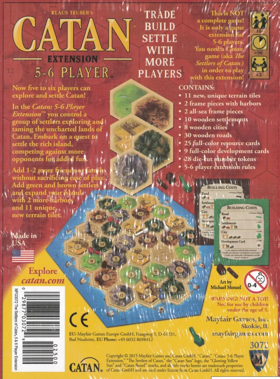 Catan: 5-6 Player Extension (5th Edition) (Exp.)