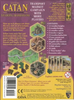 Catan: Traders & Barbarians - 5-6 Player Extension (5th Edition) (Exp.)