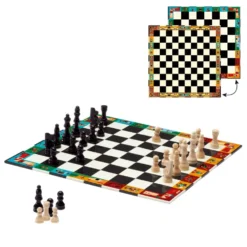 Chess and Draughts - Schack & Dam (Djeco)