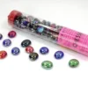 Chessex: Glass Gaming Stones - Assorted Iridized (40 st)