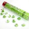 Chessex: Glass Gaming Stones - Catseye Green (40 st)