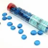 Chessex: Glass Gaming Stones - Crystal Aqua Blue (40 st)