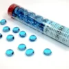Chessex: Glass Gaming Stones - Light Blue (40 st)